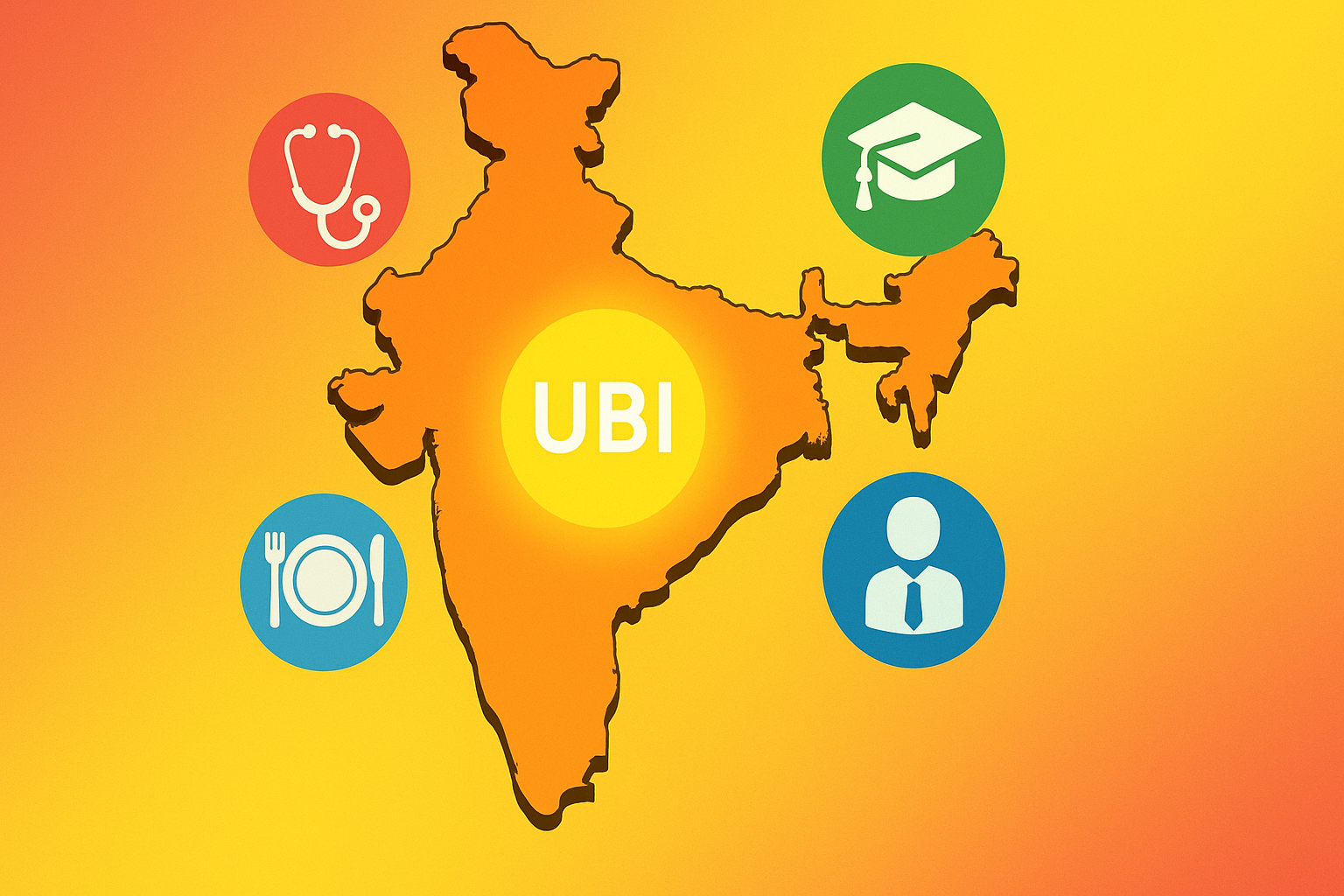 Redraw Welfare Architecture, Place a UBI in the Centre